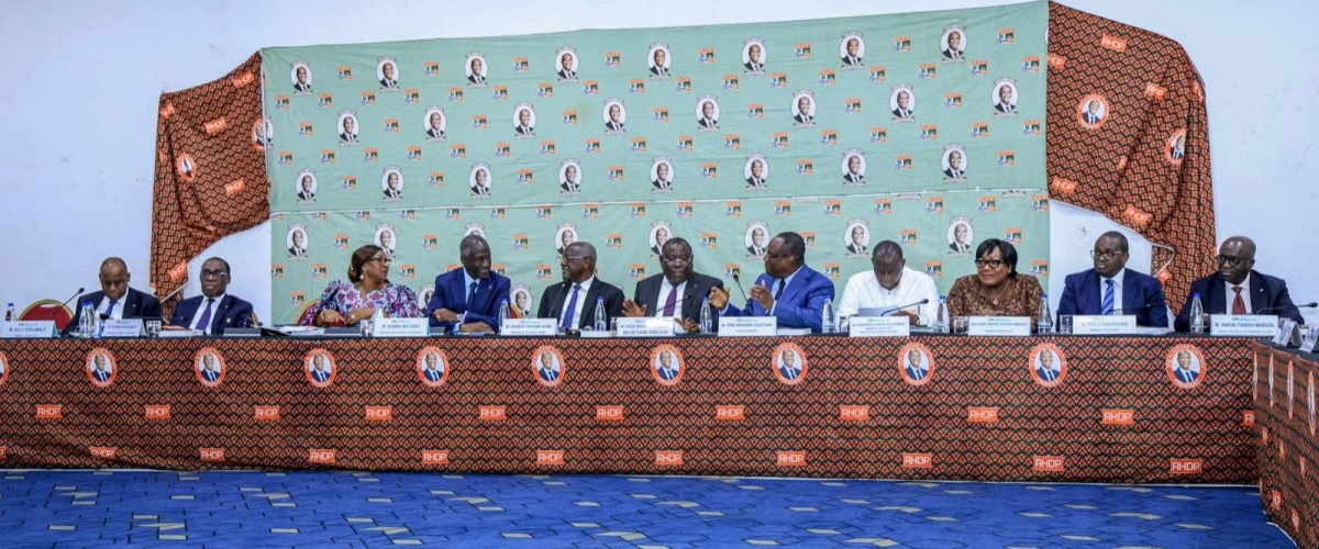 29e séance de Direction du RHDP