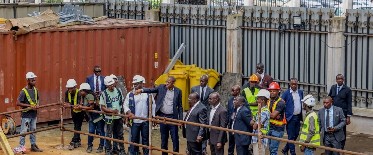 Le chantier de l’hôtel du District avance à grand pas !