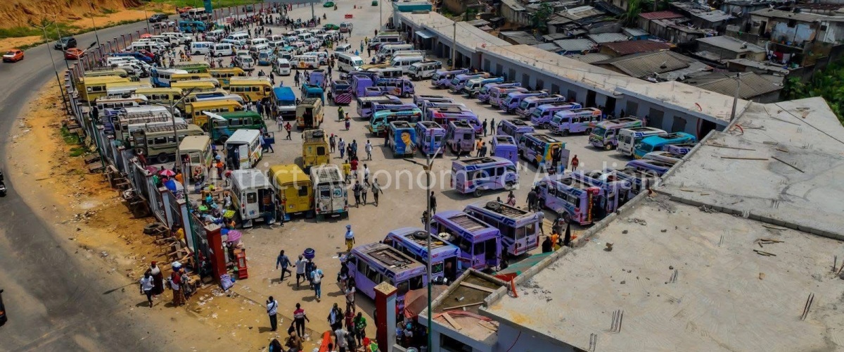 La nouvelle Gare Multimodale d’Agban Village